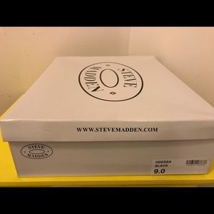 Steve Madden Odessa Black size 9 OTK  boots
